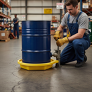 Premium Heavy Duty Drum Tray for Oil and Chemical Storage - 54L to 86L Capacity with Easy Dispensing Spout | COSHH | UK