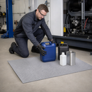 Heavy-Duty PP Coated Absorbent Mats with PE Film, 800 x 1200 mm, 84 L Absorption Capacity (Pack of 25)