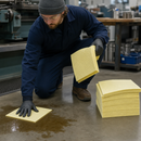 Premium Mediumweight Chemical Pads for Spill Cleanup (Pack of 100)