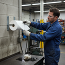 Premium Industrial Wipes 40cm x 380m - Heavy Duty Cleaning Sheets for Oil and Water Cleanup | BS 7959 | UK