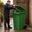 240 Litre Green Wheelie Bin for Efficient Waste Management