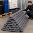 Polypropylene Universal Absorbent Booms, 1.2m Length, 53L Absorption Capacity (Pack of 20)
