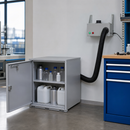 Wall-Mounted Ventilation Attachment for Underbench Cabinets, 120 Air Changes, ATEX Compliant, 35W Power Output (Accessories)