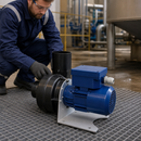 Explosion-Proof Radial Fan RV 1, 400V, Polypropylene, 60-250 m³/H Flow Rate, for Hazardous Environments