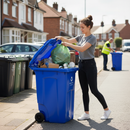 Premium 360 Litre Heavy Duty Wheelie Bin with Durable Rubber Wheels for Easy Mobility and Weather Resistance | COSHH | UK