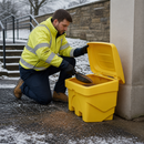Watertight Polyethylene Grit Bin 130L for Indoor & Outdoor Use
