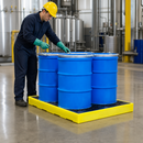 4 Drum Sump Floor for Safe Storage of Drums (1675mm x 1260mm x 150mm)