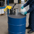 Heavy-Duty Polypropylene Drum Pads for 200 Litre Drums, 36 Litre Absorption Capacity, Pack of 25