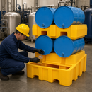 Polyethylene Drum Dispensing Cradle for Oil Storage (Upper Unit)
