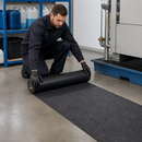 Medium Thickness Polypropylene Floor Protection Roll, 91 cm x 15 m, 50 Litre Absorption Capacity, for Heavy Duty Use