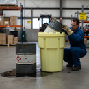 Premium 110 Gallon Poly-Overpack Salvage Drum for Secure Storage and Transportation of Hazardous Materials | UK | COSHH | UK
