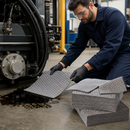 Mediumweight General Purpose Absorbent Pads for Industrial Use (Pack of 25)
