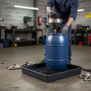 Drip Tray with Grids 99 Litre 1000mm x 1000mm x 120mm for Storing Small Containers