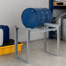 Steel Galvanised Stacking Shelf for 1 x 205 Litre or 60 Litre Drum, 435 kg Load Capacity, 1049 x 682 x 837 mm, for Safe Storage of Hazardous Materials