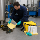 Acid, Alkali & Solvent Spill Kit for Safe Decontamination
