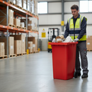 Premium 240 Litre Wheelie Bin with Durable Rubber Wheels for Easy Mobility and Robust Construction | COSHH | UK