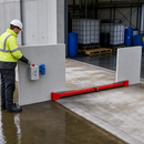 Electropneumatic Aluminium Barrier for Hazardous Substance Protection, Up to 7m Wide, Fully Automatic, for Flood Water Ingress Control