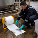 Mediumweight Oil Absorbent Roll for Outdoor Spill Management (30cm x 43m)