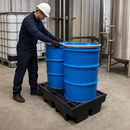 Recycled 2 Drum Spill Pallet for Safe Chemical Storage