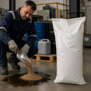 Natural Coconut Fibre Oil Absorbent Granules, 50L, Ideal for Hydrocarbon Liquids