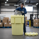 Premium 110 Gallon Poly-Overpack Salvage Drum for Secure Storage and Transportation of Hazardous Materials | UK | COSHH | UK