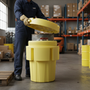 Premium Heavy Duty Overpack Container 247L - Leak-Free, Nestable Design in Durable LDPE for Safe Chemical Transport | UK