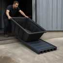 Durable Polyethylene Container Ramp for Easy Loading (Short & Long Sizes)