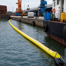 Inflatable Oil Boom 350L, 5m Length, Plastic, Signal Yellow, for Rivers & Harbours
