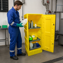 Poly Storage Cabinet with 70 Litre Capacity for Secure Storage