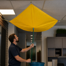 Ultra Roof Drip Diverter 7' x 7' for Office Leak Emergencies