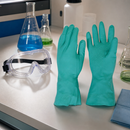 Personal Protective Equipment Set with Goggles and Nitrile Gloves, EN 388 & EN ISO 374 Certified, for Emergency Spill Kits (Pack of 2)
