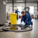 Professional Heavy Duty Wheelie Bin Spill Kit - 250 Litre Capacity for Non-Hazardous Liquid Spills | BS 7959 | UK