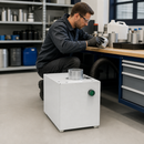 Plug-in Ventilation Kit for Drum Cabinets, Plastic Coated Sheet Steel, CE Compliant, for Safe Technical Ventilation