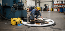 Premium 35 Litre Oil Spill Kit with Compact Hi-Vis Carry Bag for Efficient Spill Response | BS 7959 | UK