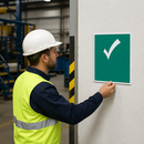 Emergency Oil Spill Kit Sign for Workplace Safety