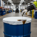 Premium Absorbent Drum Topper for 205 Litre Drums - Oil Contamination Protection with Pre-Cut Pump Hole | BS 7959 | UK