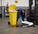 Premium 125 Litre Wheelie Bin Oil Spill Kit for Efficient Oil Absorption and Easy Mobility | BS 7959 | UK