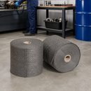 Heavy-Duty Polypropylene Absorbent Fleece Rolls, 38 cm x 45 m, for Cleaning & Maintenance (Pack of 2)