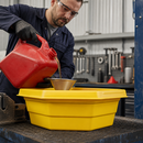 Containment Tray for Smaller Containers with Pouring Spout (28.3L)