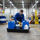 Drip Tray with Grids 64.5 Litre 1000mm x 550mm x 150mm for Storing Small Containers
