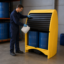 2 Drum Hardcover Spill Pallet for Safe Chemical Storage
