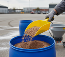 Premium Plastic Salt Scoop with Ergonomic Grip for Efficient Grit Spreading in Small to Medium Areas | Polyethylene | COSHH | UK