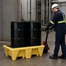 2 Drum Spill Pallet for Safe Chemical Storage