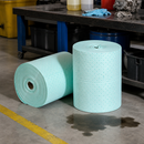 Premium Triple 3-Ply Polypropylene Absorbent Fleece Rolls, 50 cm x 90 m, 363 Litres Oil Absorption Capacity (Pack of 2)