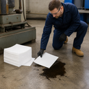 Economy Lightweight Oil Pads for Effective Spill Management (Pack of 100)