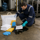 Medium Oil Spill Kit for Quick Cleanups (10L)