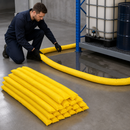 Polypropylene Chemical Absorbent Booms for Leak Containment, 1.2m Length, 20 Pieces