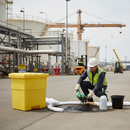 Premium 1 ½ Barrel Spill Kit with 296 Litres Absorbent Capacity for Oil Recovery and Emergency Response | BS 7959 | UK