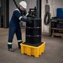 Single Drum Spill Pallet for Safe Drum Storage