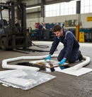 Premium Slim Fit Oil Spill Kit - 20 Litre Absorbency with Waterproof Carry Bag for Easy Storage and Use | BS 7959 | UK